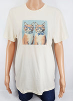 Alfie And Ralphie The Orange Cat Twins Vanilla Cream T-Shirt