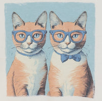 Alfie And Ralphie The Orange Cat Twins Vanilla Cream T-Shirt