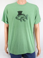 Bernard The Spruced Up Fish Leafy Green T-Shirt