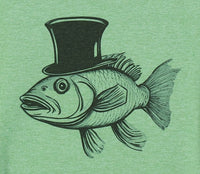 Bernard The Spruced Up Fish Leafy Green T-Shirt