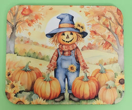 TwoAcreTees.com Boyd The Pumpkin Head Scarecrow Mouse Pad