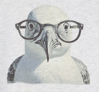 Burt The Brainy Seagull Light Granite T-Shirt