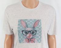 Buster The Bubble Blowing Bunny Light Granite T-Shirt