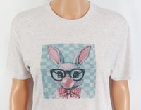 Buster The Bubble Blowing Bunny Light Granite T-Shirt