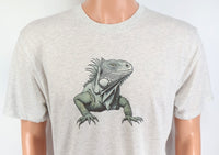 TwoAcreTees.com Butch The Huge Iguana Light Granite T-Shirt