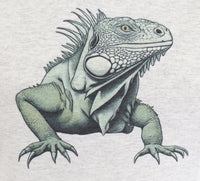 Butch The Huge Iguana Ash Gray Long Sleeve Shirt