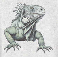 Butch The Huge Iguana Ash Gray Pullover Hoodie