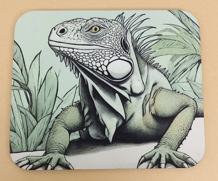 TwoAcreTees.com Butch The Huge Iguana Mouse Pad