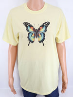 Beautiful Colorful Butterfly Pastel Lemon T-Shirt