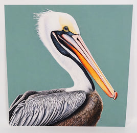 TwoAcreTees.com Chompers The Magnificent Pelican Textured Print