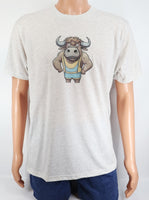 Cinco De Macho The Buff Bull Light Granite T-Shirt