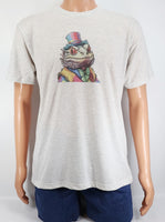 Cletus The Clown Bearded Dragon Light Granite T-Shirt