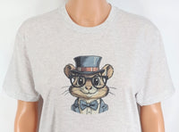 TwoAcreTees.com Donovan The Chipmunk Light Granite T-Shirt