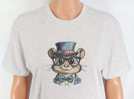 TwoAcreTees.com Donovan The Chipmunk Light Granite T-Shirt