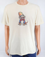 Elroy The Bearded Dragon Comedian Vanilla Cream T-Shirt