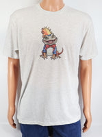 Elroy The Bearded Dragon Comedian Light Granite T-Shirt