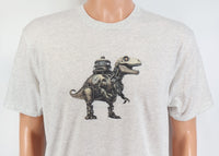 Emerson The Steampunk T-Rex Light Granite T-Shirt