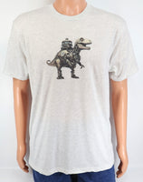 Emerson The Steampunk T-Rex Light Granite T-Shirt