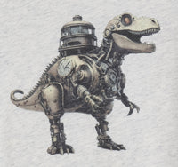 Emerson The Steampunk T-Rex Light Granite T-Shirt