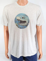 Eugene The Hungry Fish Light Granite T-Shirt