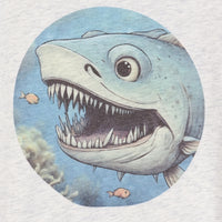 Eugene The Hungry Fish Light Granite T-Shirt