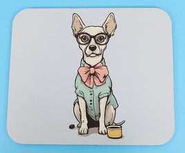 TwoAcreTees.com Eustace The Prissy Dog Mouse Pad