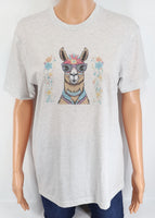 Francesca The No Drama Llama Light Granite T-Shirt