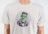 TwoAcreTees.com Frankenstein's Monster Light Granite T-Shirt