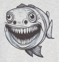 Freddy The Toothy Fish Light Granite T-Shirt