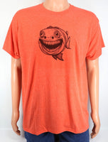 Freddy The Toothy Fish Lava Red T-Shirt