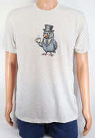 Gilbert The Coffee Drinking Bird Light Granite T-Shirt