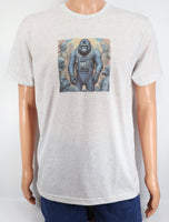 Gunther The Astronaut Gorilla Light Granite T-Shirt