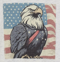 Honor The Loyal Bald Eagle Light Granite T-Shirt