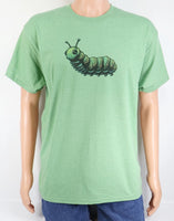 Hubert The Colorful Caterpillar Leafy Green T-Shirt