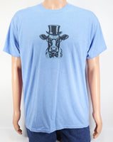 Humphrey The Cow River Blue T-Shirt