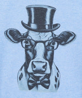 Humphrey The Cow River Blue T-Shirt