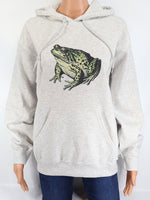 Irwin The Green Toad Ash Gray Pullover Hoodie