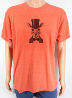 Jeeves The Formal Kangaroo Lava Red T-Shirt