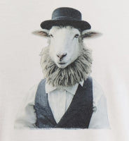 Joseph The Amish Sheep Crisp White T-Shirt