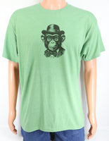 Julian The Stately Chimpanzee Leafy Green T-Shirt