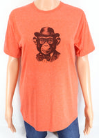 Julian The Stately Chimpanzee Lava Red T-Shirt