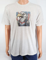 Justice The Devoted Bald Eagle Light Granite T-Shirt