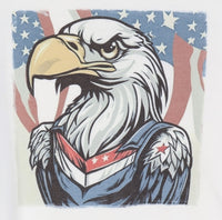 Justice The Devoted Bald Eagle Crisp White T-Shirt