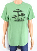 Group Of Mushrooms Leafy Green T-Shirt