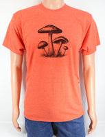Group Of Mushrooms Lava Red T-Shirt
