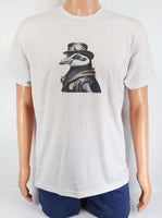 Newman The Steampunk Penguin Light Granite T-Shirt