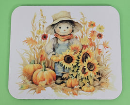 TwoAcreTees.com Oakely The Smiling Scarecrow Mouse Pad