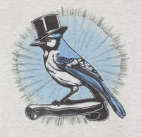 Otis The Snazzy Blue Jay Light Granite T-Shirt