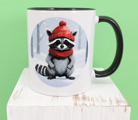 TwoAcreTees.com Percy The Cozy Raccoon