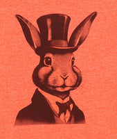 Presley The Proper Rabbit Lava Red T-Shirt